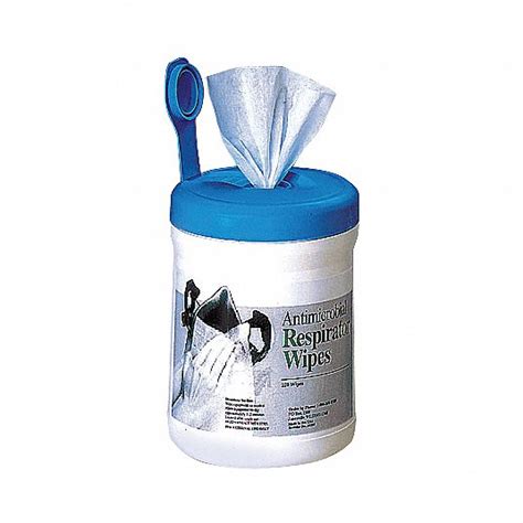 ALLEGRO Respirator Wipes: Alcohol/Benzalkonium Chloride, 220 PK - 9DHC0 ...