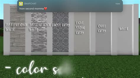 Bloxburg House Color Schemes : Pin By Yohance On Color Schemes For ...