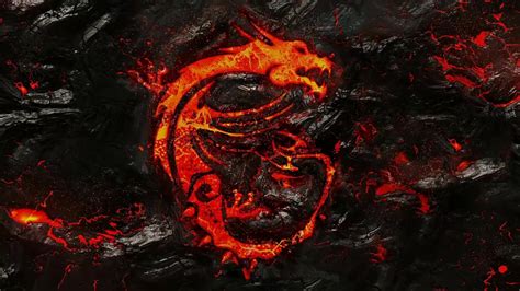 MSI Dragon Logo Live Wallpaper - MoeWalls