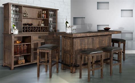 Homestead Bar Set | Home bar sets, Home bar rooms, Bar furniture