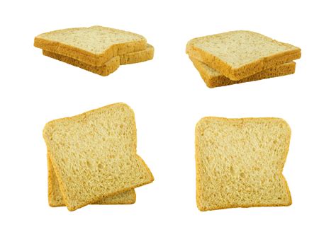 whole wheat bread on white background 20113308 Stock Photo at Vecteezy