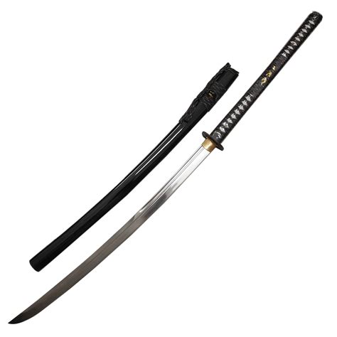 Black Nami Manganese Steel Nodachi (Odachi) - Knives & Swords Specialist