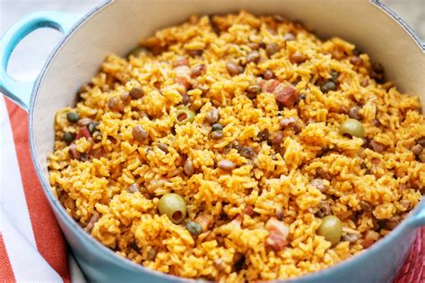 Arroz con Gandules (Rice with Pigeon Peas) recipe - Fab Everyday