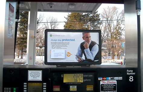 gas station advertising and displays | emc outdoor