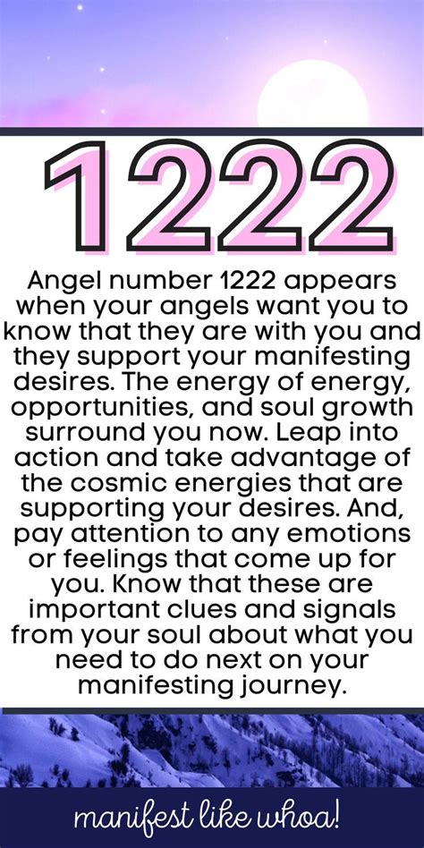 1222 Angel Number Meaning For Manifestation & Numerology (Law of ...