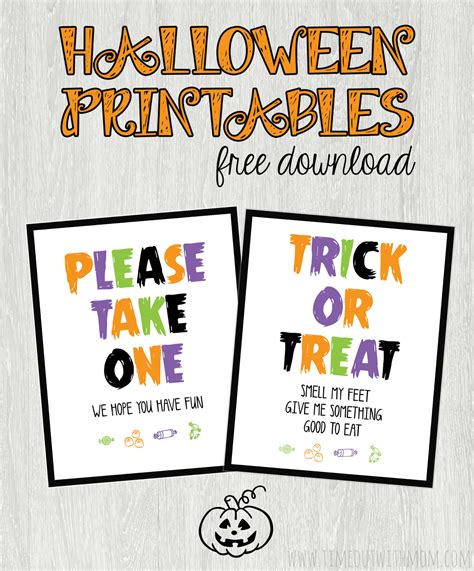 Trick or Treat Sign Home & Living Wall Hangings trustalchemy.com