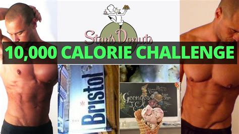 10,000 CALORIE CHALLENGE - YouTube