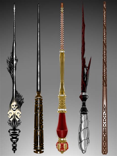 ArtStation - Wand Concept Design: Azkaban Collection, Ollie Mori ...