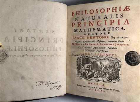 Philosophiae Naturalis Principia Mathematica. (Commentaries and ...