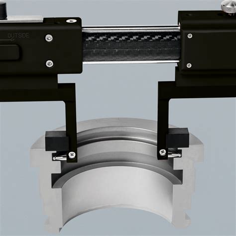 Slide caliper with gauge and preload IP54 with preset ALPA AA125