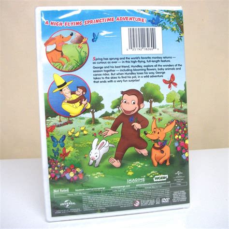 Curious George Swings into Spring DVD kids monkey adventure animated ...