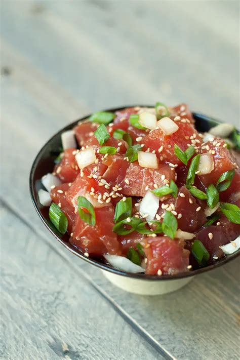 Classic Hawaiian Ahi Poke | Contemplating Sweets