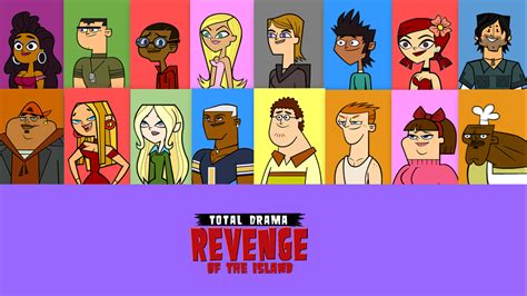 Image - Total Drama Revenge of the Island - Remastered - Cast.png ...