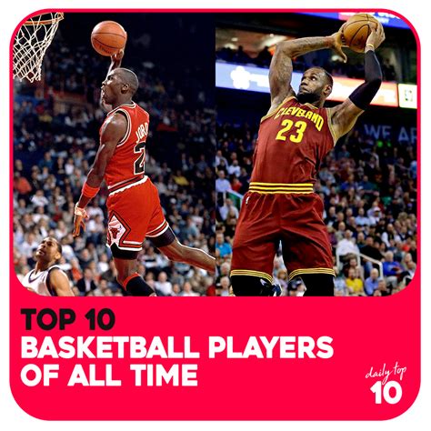 Top 10 Basketball Players of All Time (Plus Honorable Mentions ...