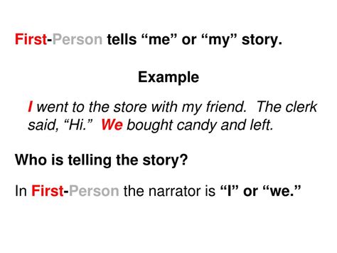 PPT - Narrator’s Perspective PowerPoint Presentation, free download ...