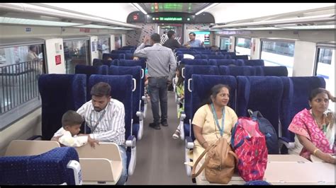 Inaugural Mumbai Solapur Vande Bharat Express - Most Modern State Of ...