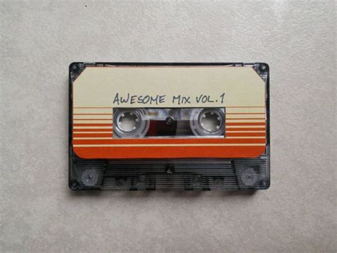 The Awesome Mix Vol. 1 Cassette | Guardians of the galaxy, Marvel fan ...