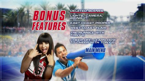 Bring It On: In It to Win It (2007) – DVD Menus