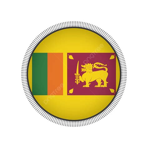 Sri Lanka Flag Vector, Sri Lanka, Flag, National PNG and Vector with ...