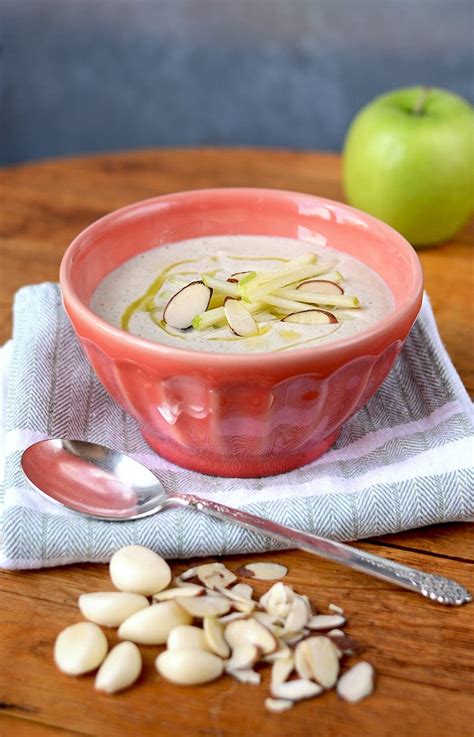 Ajo Blanco (Spanish Garlic and Almond Soup) - Vintage Kitty