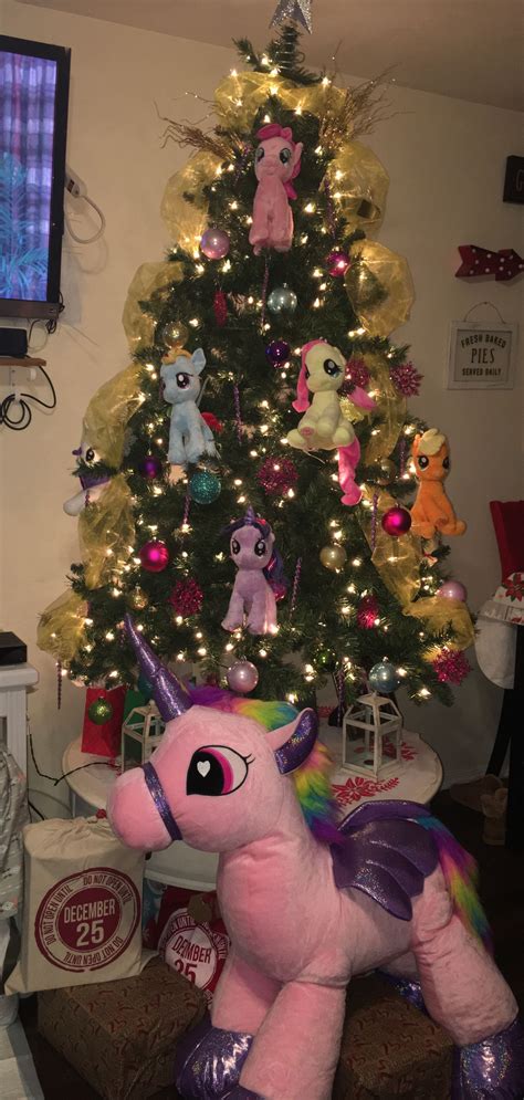 my little pony christmas tree | Christmas tree, Tree, Christmas