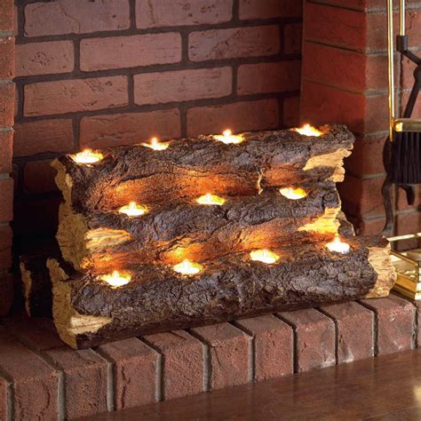 Fake Fire Logs For Fireplace | FIREPLACE DESIGN IDEAS