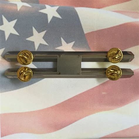 U.S. SERVICE MEDAL RIBBON BAR MOUNTING RACK | 6 SPACE | US ARMY | MILITARY