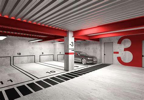 Modern Parking Design by Shirin Moshiri