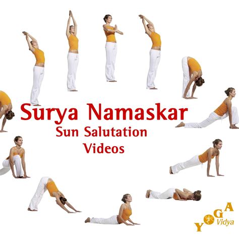 Surya Namaskar Sun Salutation - Variations for Beginners and Advanced ...