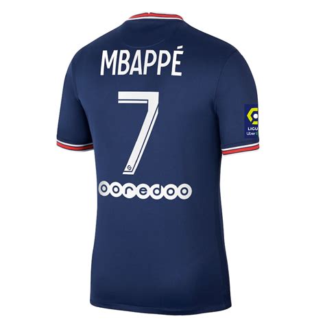 Nike Kylian Mbappe Replica Paris Saint-Germain 2021-22 Home Jersey MENS ...