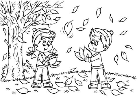 Fall season #164054 (Nature) – Free Printable Coloring Pages