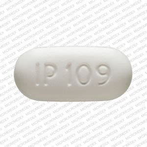 IP 109 Pill White Capsule/Oblong - Pill Identifier