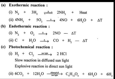 Smart Exothermic Reaction Word Equation Nat 5 Physics Course Specification