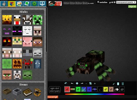 minecraft 3d texture editor