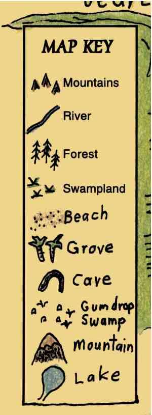 Symbols in a Map Key - Maps for the Classroom