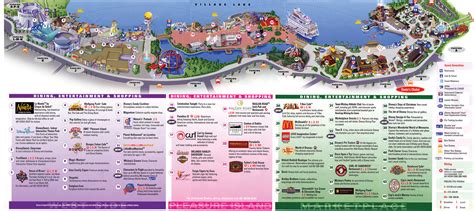 Downtown Disney Map - Disney SecretsDisney Secrets