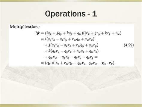 PPT - Quaternion PowerPoint Presentation, free download - ID:2431111