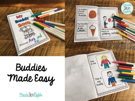 20 Activities To Do With Reading Buddies or Big/Little Buddy Time ...