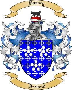 Dorsey Family Crest from Ireland by The Tree Maker