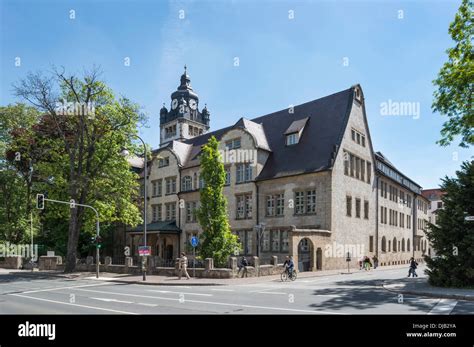 Main building, Friedrich Schiller University, Jena, Thuringia, Germany ...