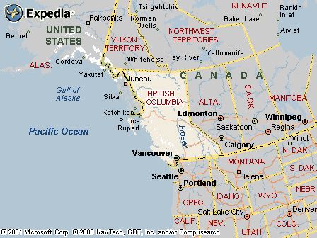 Kamloops Map and Kamloops Satellite Image