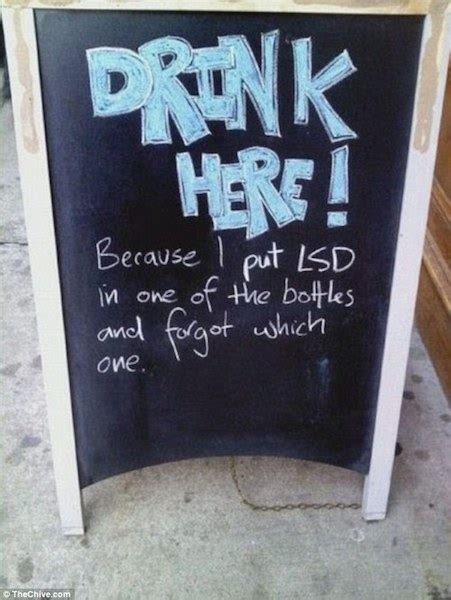 40 Funny And Creative Bar Signs That'll Make You Step In And Grab A Drink