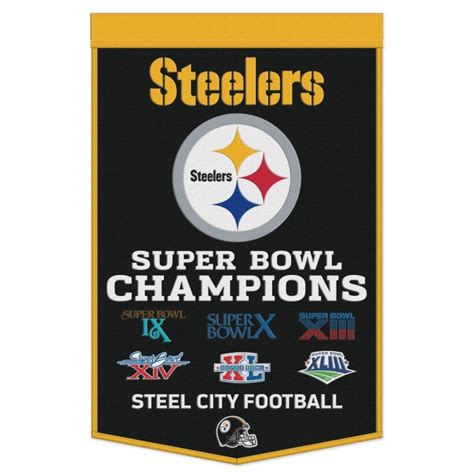 Pittsburgh Steelers Super Bowl Banner