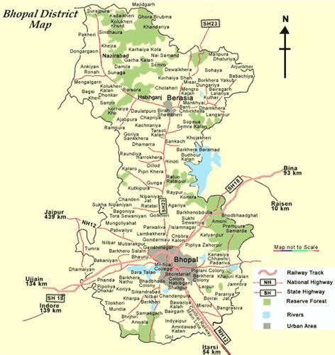 Geography of Bhopal, Climate in Bhopal, Population of Bhopal