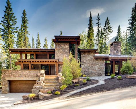 Rugged Mountain Ski Retreat in the Canadian Rockies