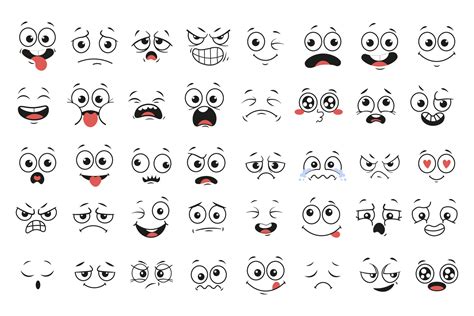 Cartoon Eyes And Mouth Vector Art, Icons, and Graphics for Free Download