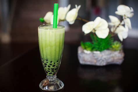 Matcha Bubble Tea Recipe – Matcha Milk Tea Boba – FOOD is Four Letter Word