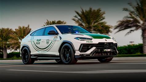 Dubai Police enlists Lamborghini Urus Performante - Car Fix Guru