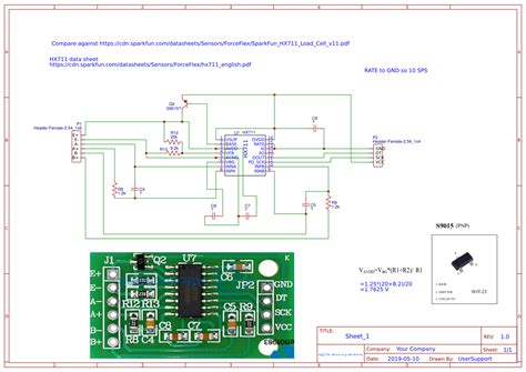 HX711 module - OSHWLab