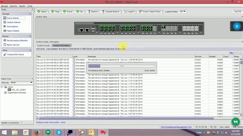 Step by step configuration of SAN switch - YouTube